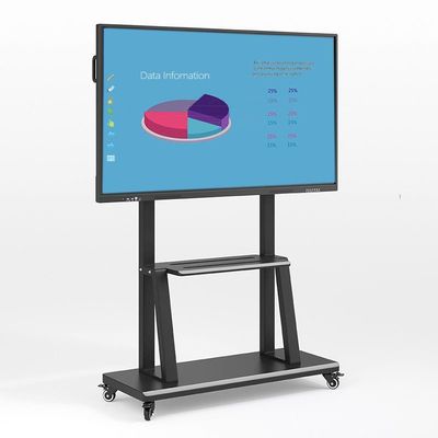 4K Ultra HD Infrarood 20-punts Multi-touch 75-inch interactief flatpanel met USB- en HDMI-aansluitingen