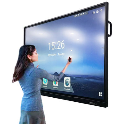 Slim interactief bord met Android-apps HDMI/USB/Bluetooth/Wi-Fi Connectiviteit LED/LCD-schermpaneel