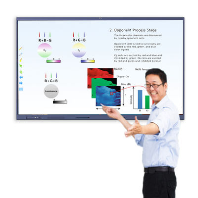 Educatief interactief whiteboard met Android 11.0/12.0 OS LED/LCD-schermpaneel 2x15W/20W luidspreker